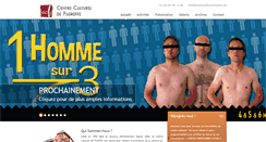 Desktop Screenshot of centreculturelfloreffe.be